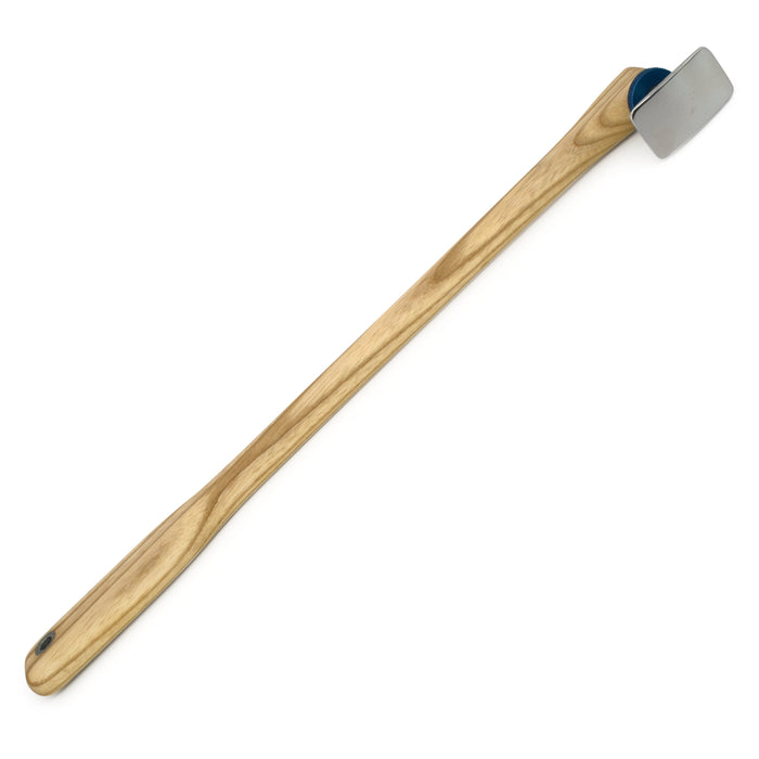 JVF Wood Blending Hammer - Polished Rectangular and Plastic 3/4" Tips